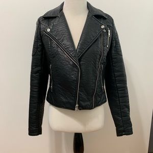 Vegan Leather Jacket